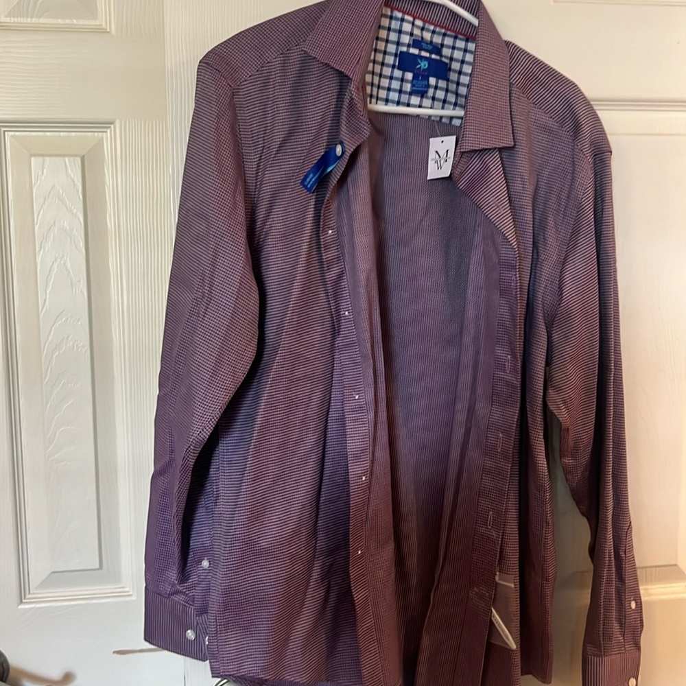 Slim fit button down